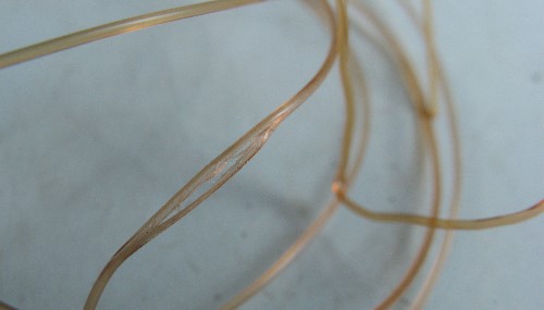 damaged string